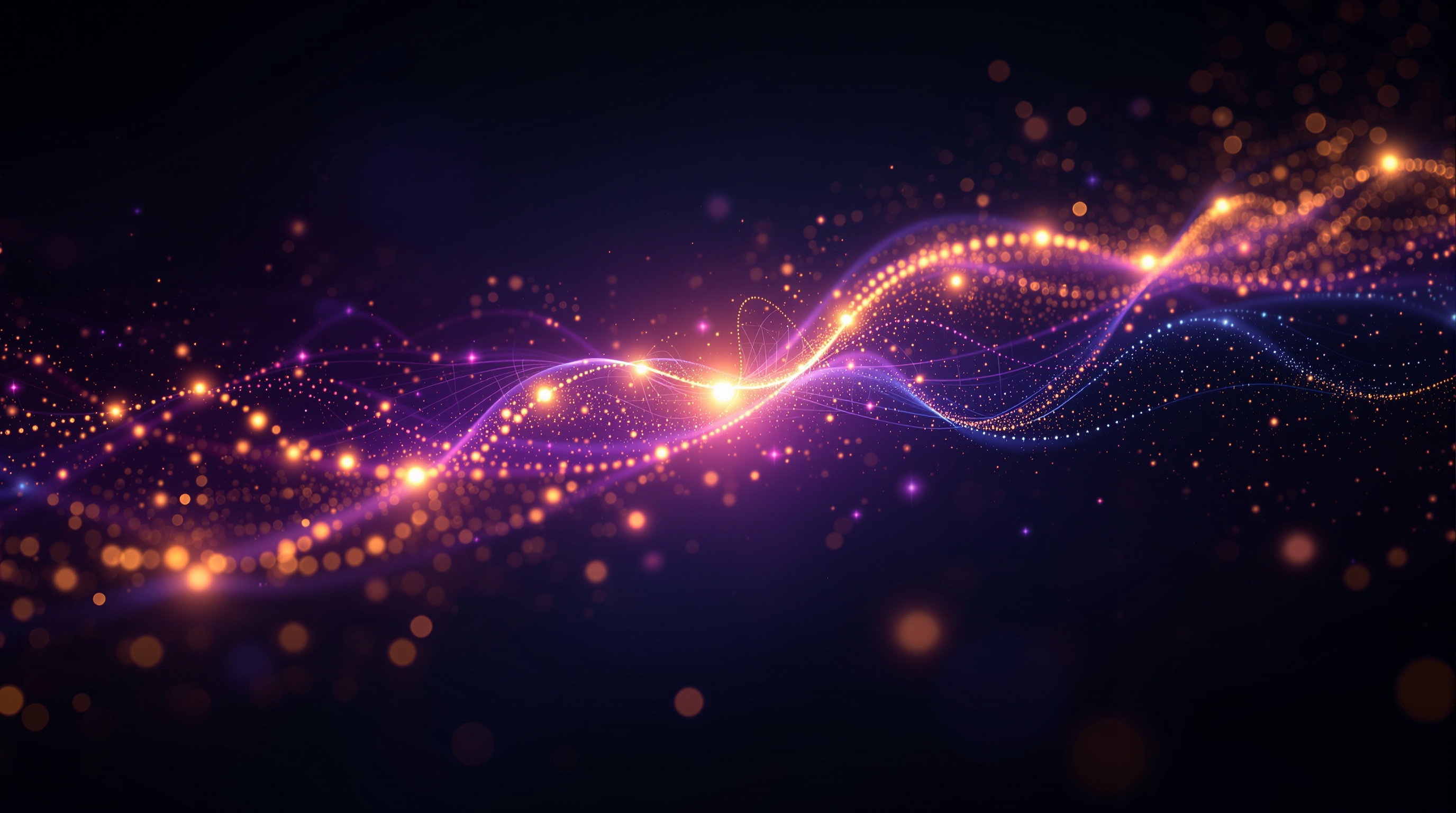 The pioneers weighed together — a constellation of connected points of light forming one continuous bioelectric lineage