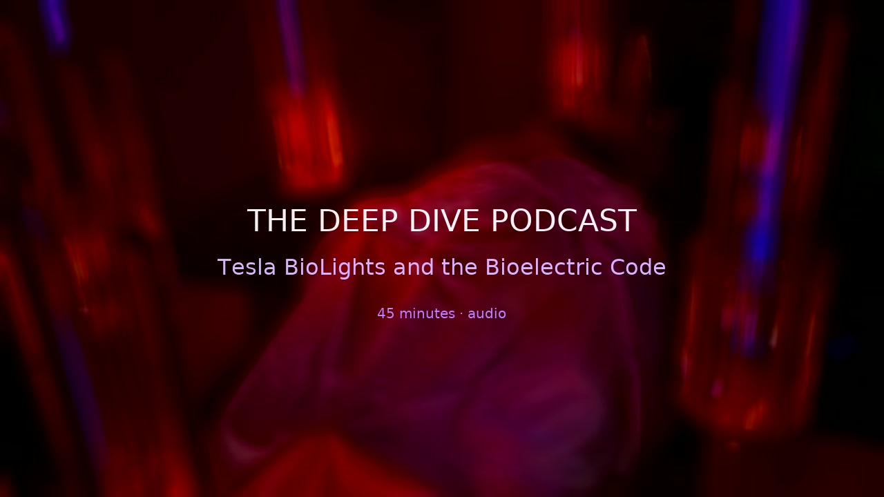 Tesla BioLights and the Bioelectric Code — podcast